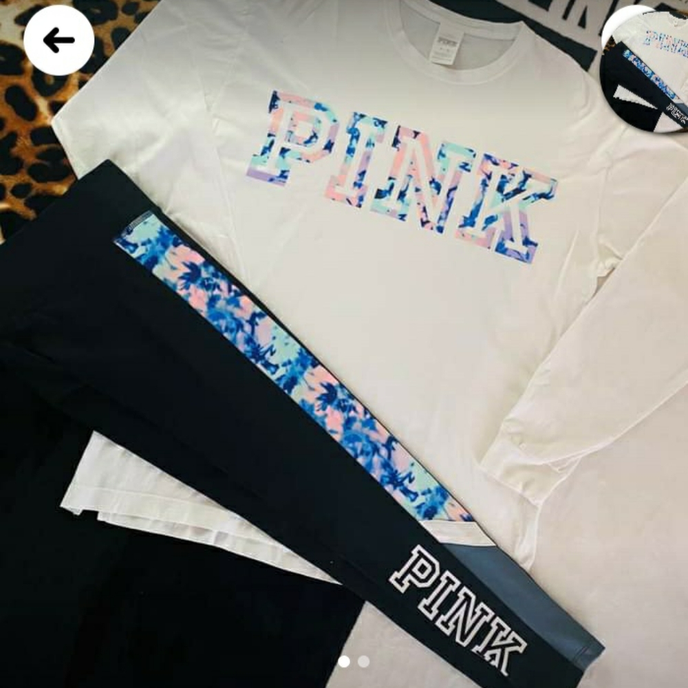 Pink Victoria secret outfit